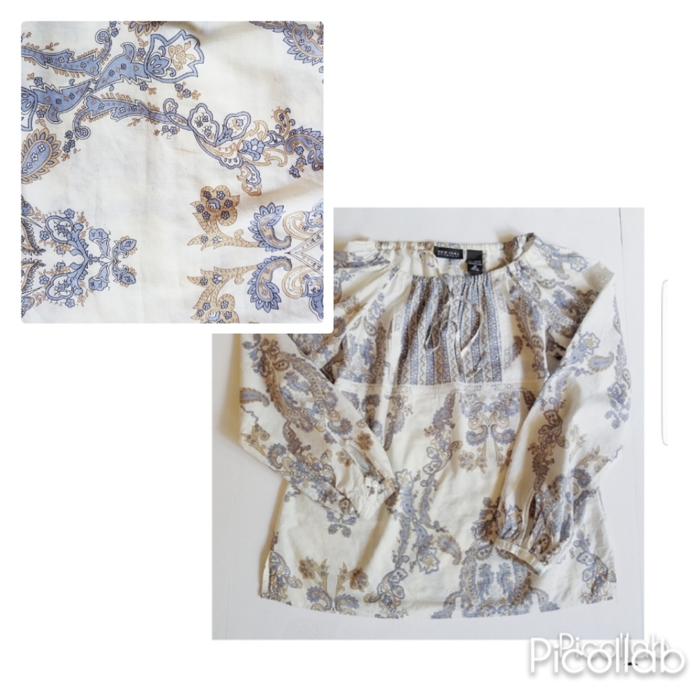 New York Company Peasant Blouse - Picture 4 of 6